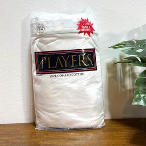 Players Big Men's Briefs Size 10/11X 78-80 White Cotton 2 Pairs New in Package